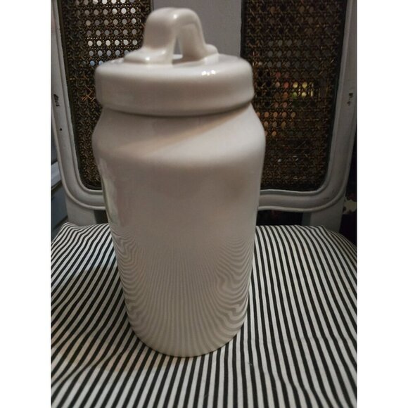 Rae Dunn Candy Coma Candy Corn Icon Canister Halloween Tall - Picture 3 of 11